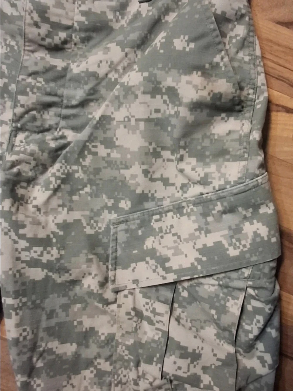U.S. Army Digital Camo Cargo Shorts - Green Gray